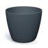 Горшок для цветов Prosperplast Lamia 34 см. Антрацит