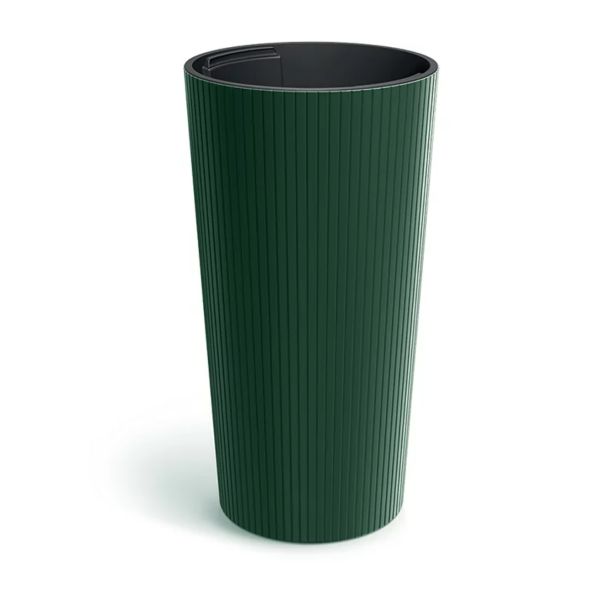 Горщик для квітів Prosperplast Lamia Slim 20см. Зелений