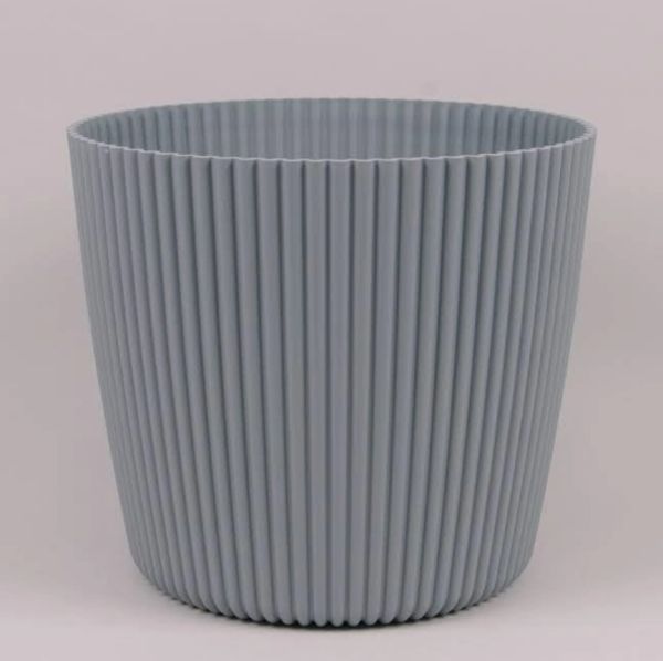 Горщик для квітів Prosperplast Milly 13 см Світло-сірий