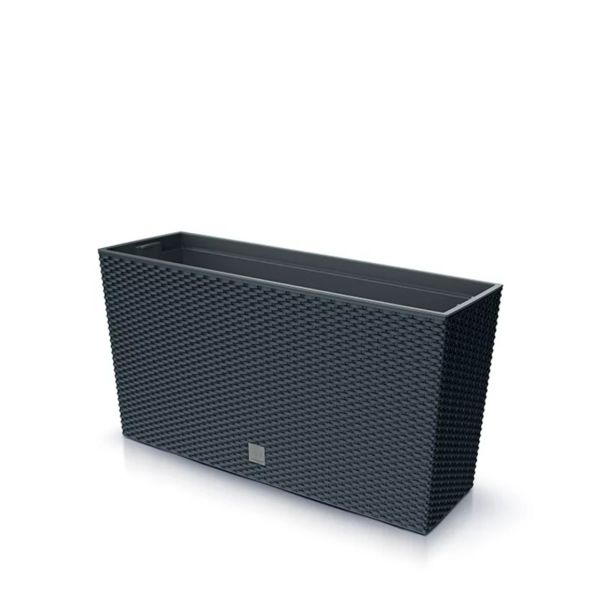 Горщик для квітів Prosperplast терасовий Rato Case Middle 80см Антрацит