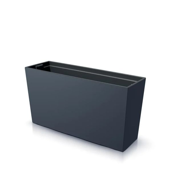 Горщик для квітів Prosperplast терасовий Urbi Case Middle 80см Антрацит