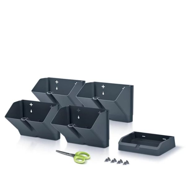 Каскад для квітів Prosperplast Cascade Mini Антрацит