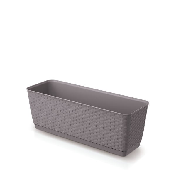 Балконний ящик Ratolla P 50см Мокка