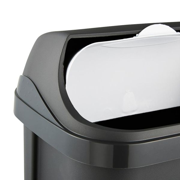 Сміттєвий контейнер Keeeper "ROLLTOP" 10л графіт