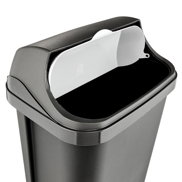 Мусорный контейнер Keeeper "ROLLTOP" 25л грфит