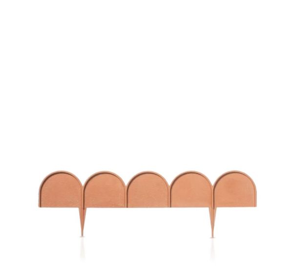 Бордюр садовий Garden Line теракотовий 10м.