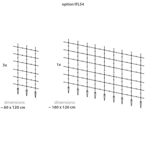 Опора для рослин Prospeplast Floo Supports 120 х 180 см.