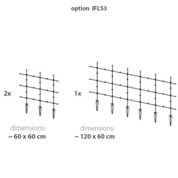 Опора для рослин Prospeplast Floo Supports 60 х 120 см.
