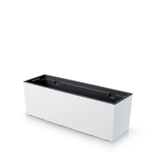 Балконний ящик Urbi Case 60см із вкладишем Білий