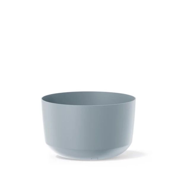 Горщик для квітів круглий GRACIA STANDART 35 см Світло-сірий