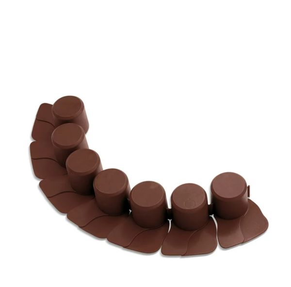 Бордюр садовий Palisada ogrodowa коричневий 4.05м.