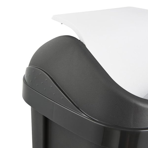 Сміттєвий контейнер Keeeper "SWING BIN" 10л графіт