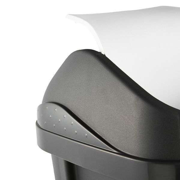 Сміттєвий контейнер Keeeper "SWING BIN" 25л графіт