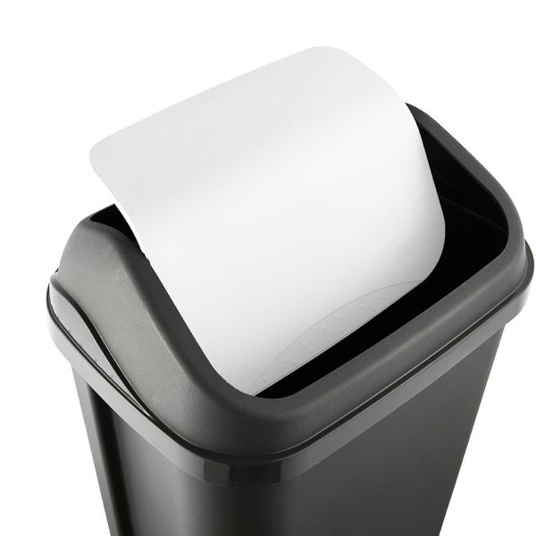 Мусорный контейнер Keeeper "SWING BIN" 50л графит