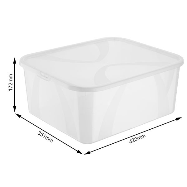 Ящик для зберігання Rotho Arco 19л