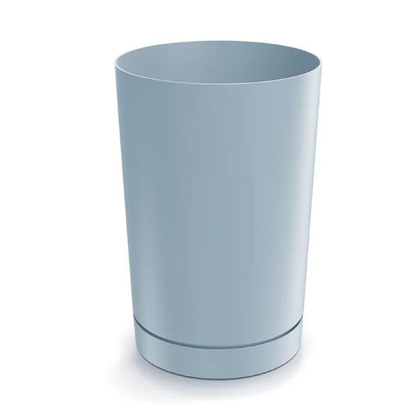 Горщик для квітів Prosperplast Tubo P високий 30 см. Світло-сірий